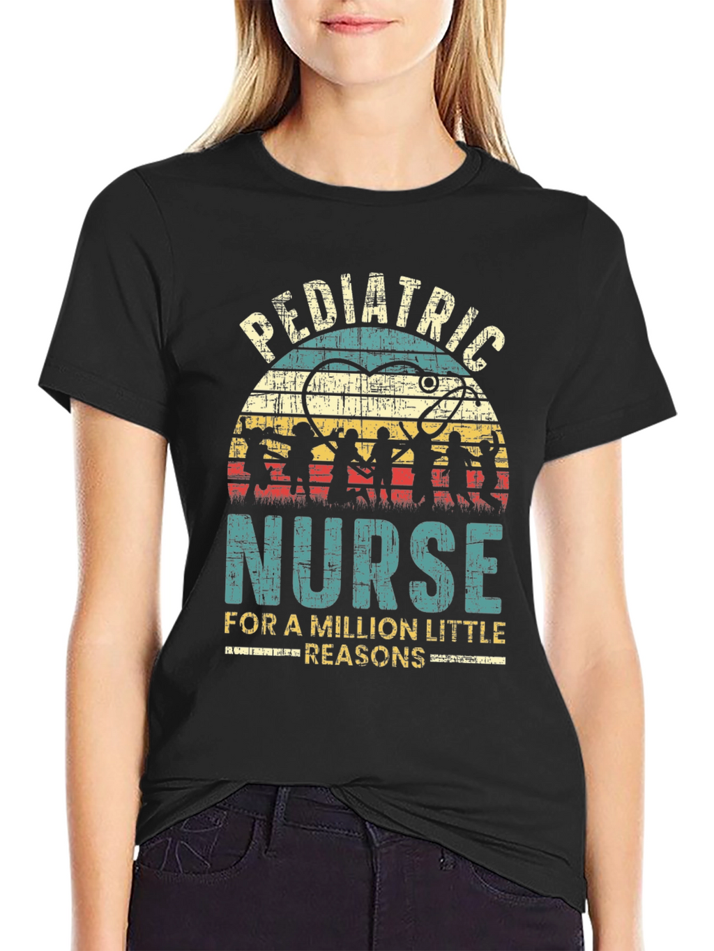 Pediatric Nurse Graphic T-Shirt - Million Little Reasons