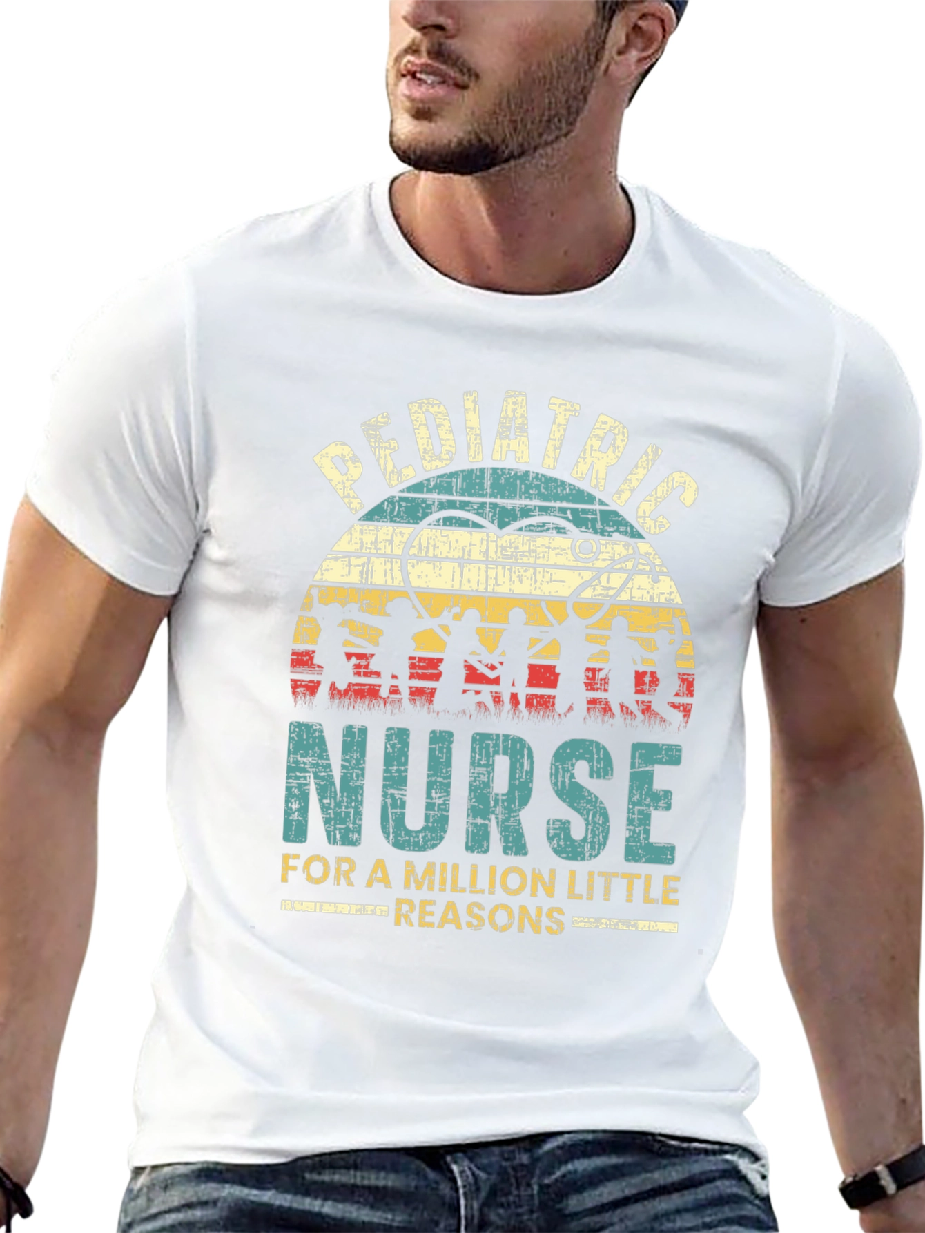Pediatric Nurse Graphic T-Shirt - Million Little Reasons