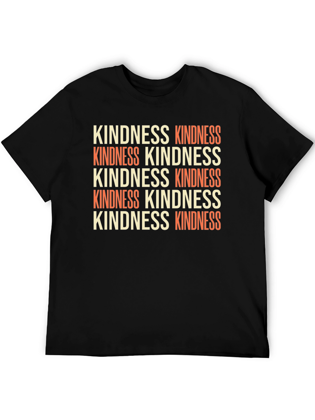 Kindness Graphic Tee - Retro Style