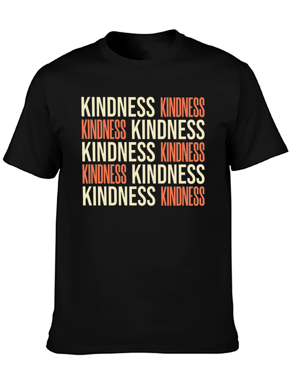 Kindness Graphic Tee - Retro Style