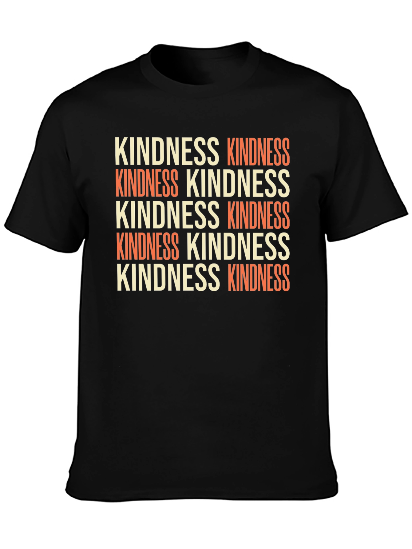 Kindness Graphic Tee - Retro Style
