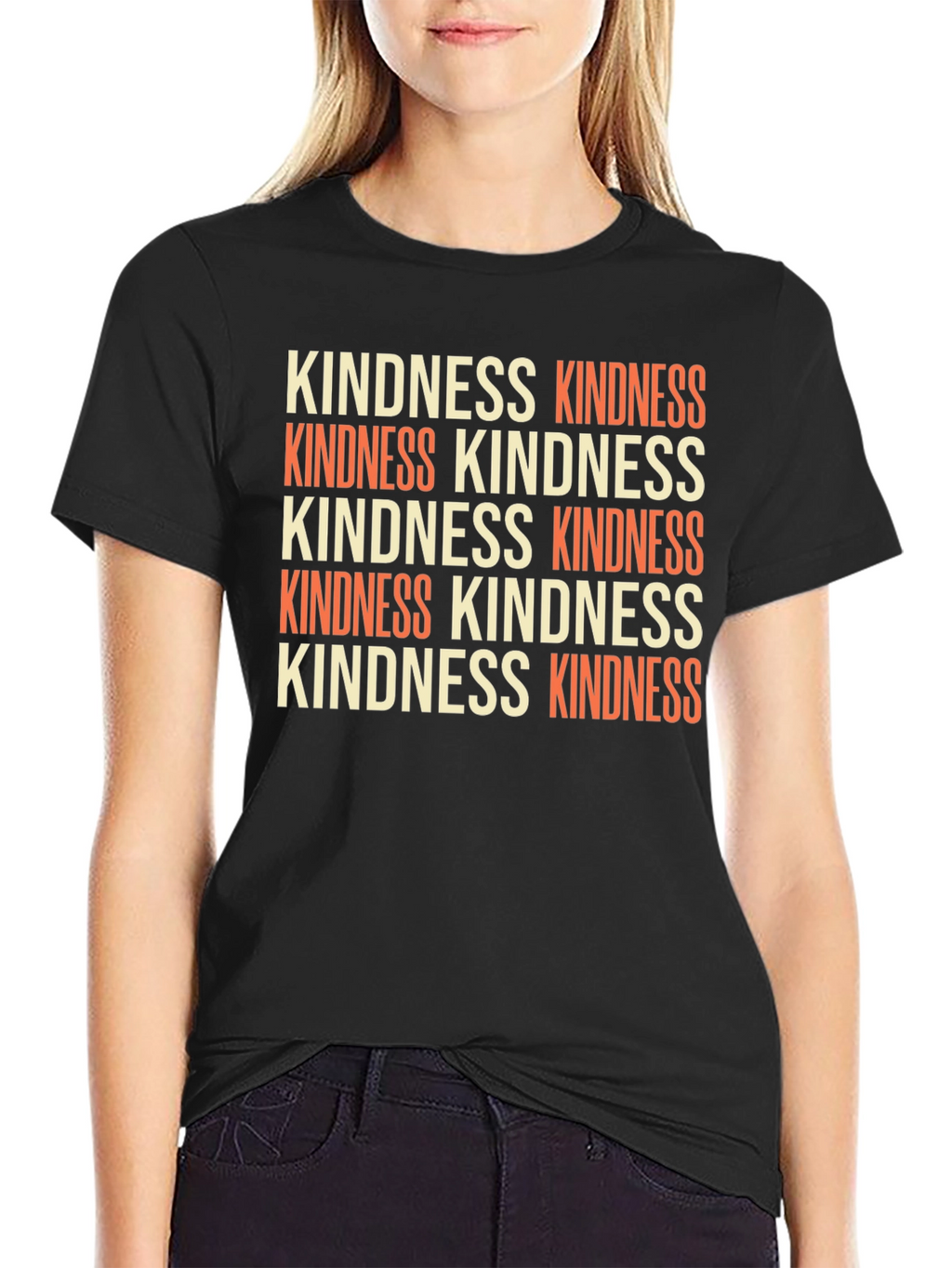 Kindness Graphic Tee - Retro Style