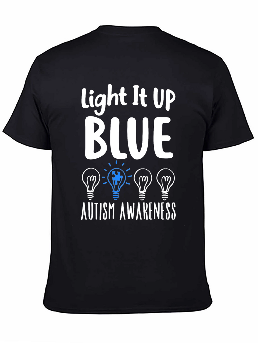 Autism Awareness T-Shirt - Light It Up Blue