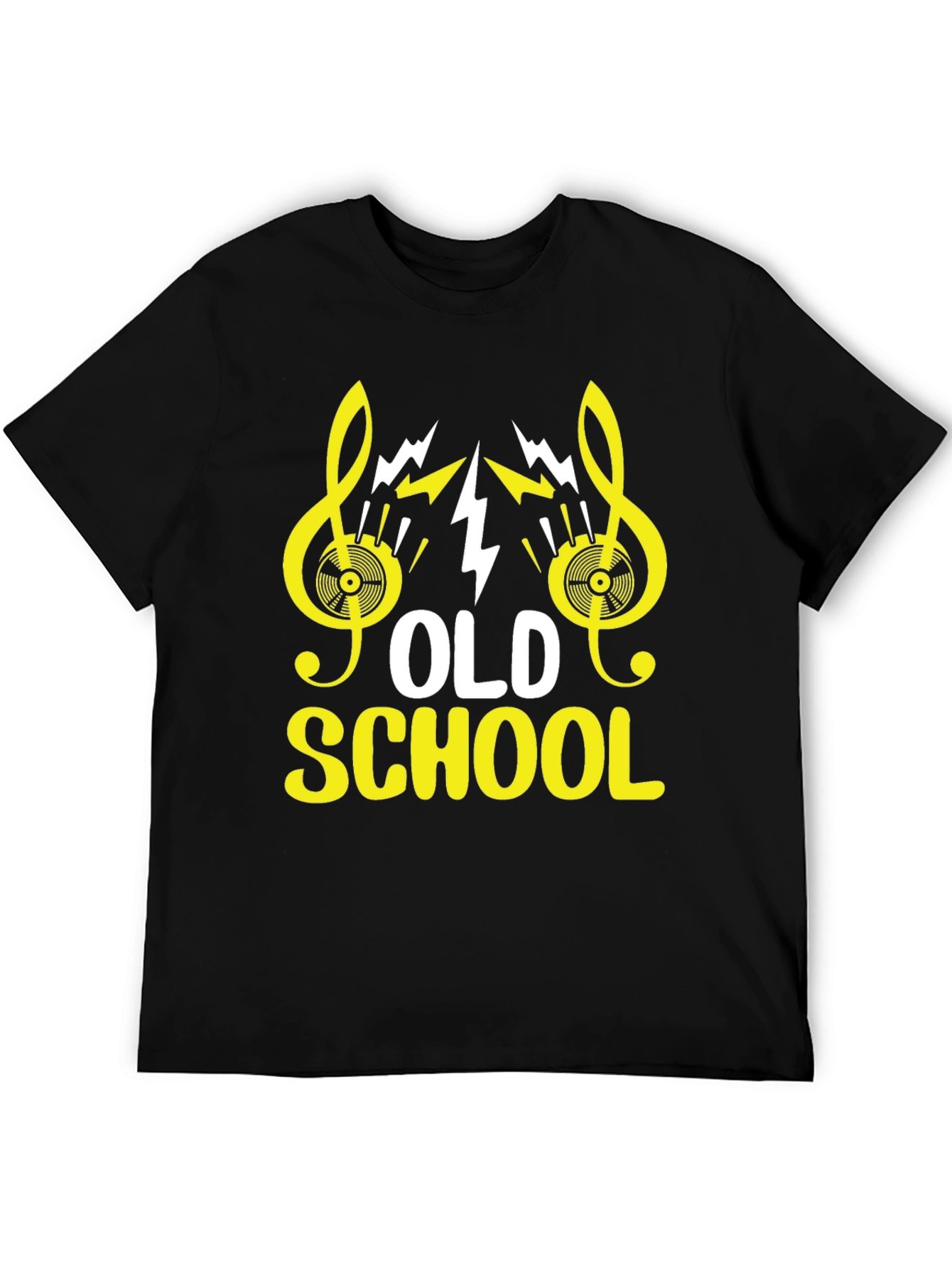 Old School Music Graphic Tee