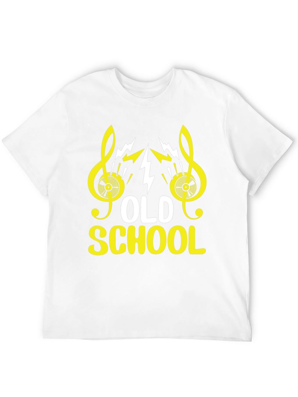 Old School Music Graphic Tee