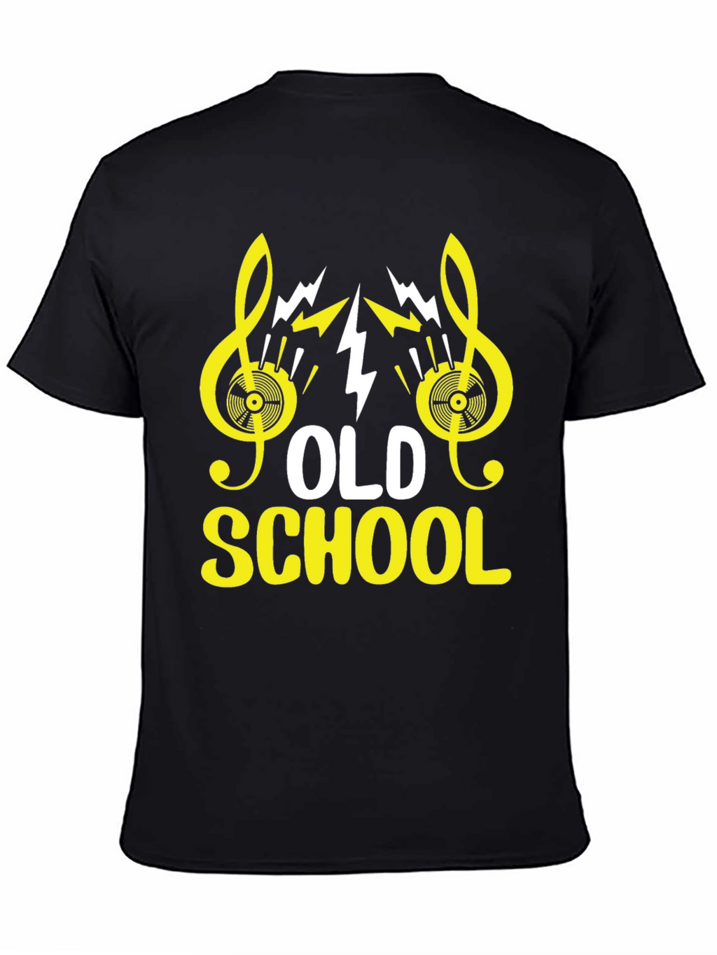 Old School Music Graphic Tee