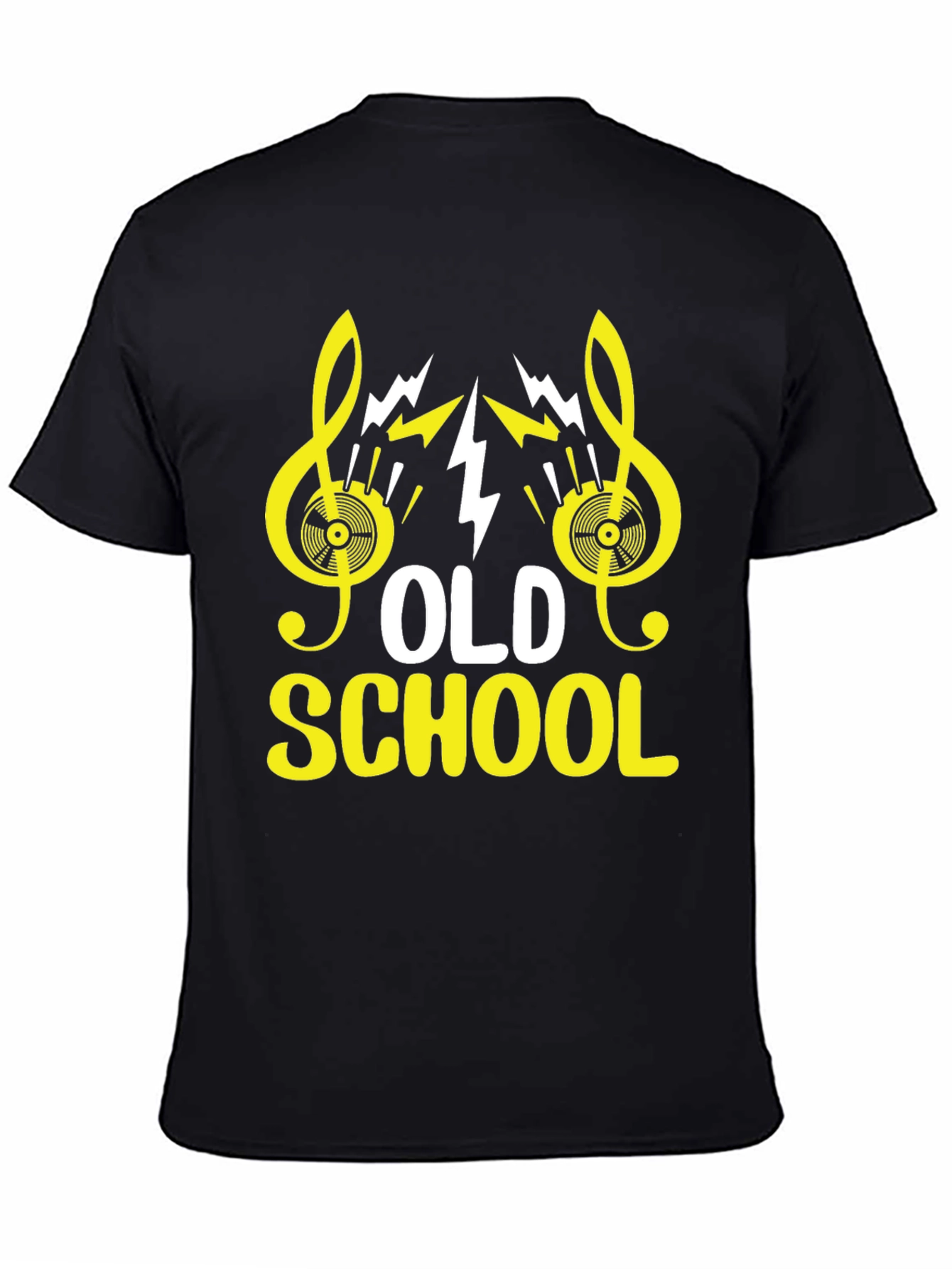 Old School Music Graphic Tee