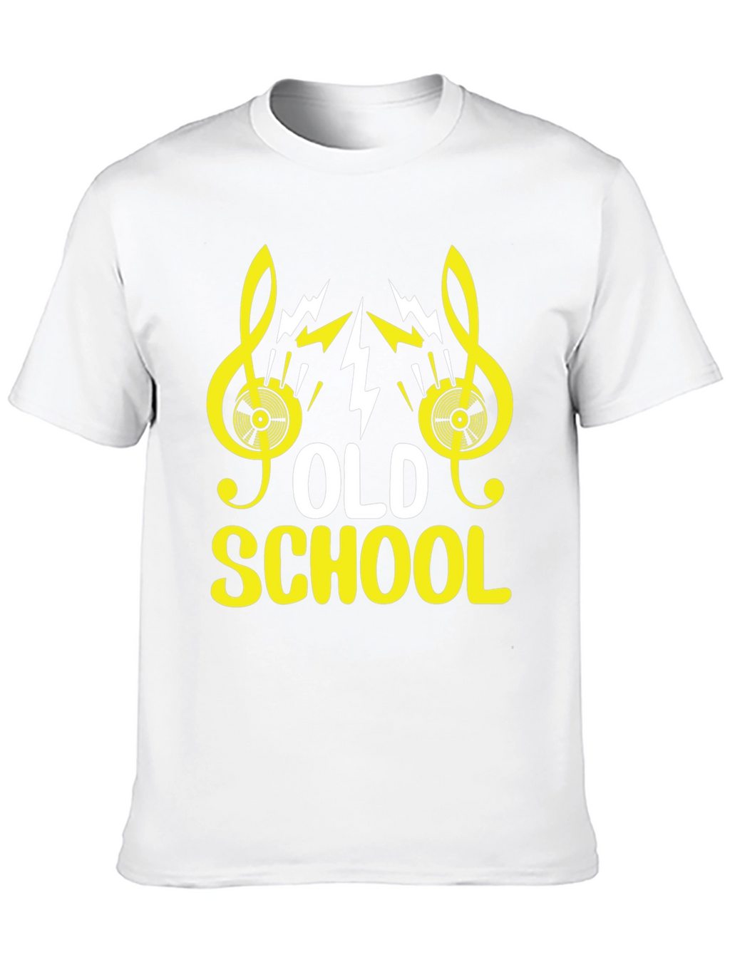 Old School Music Graphic Tee