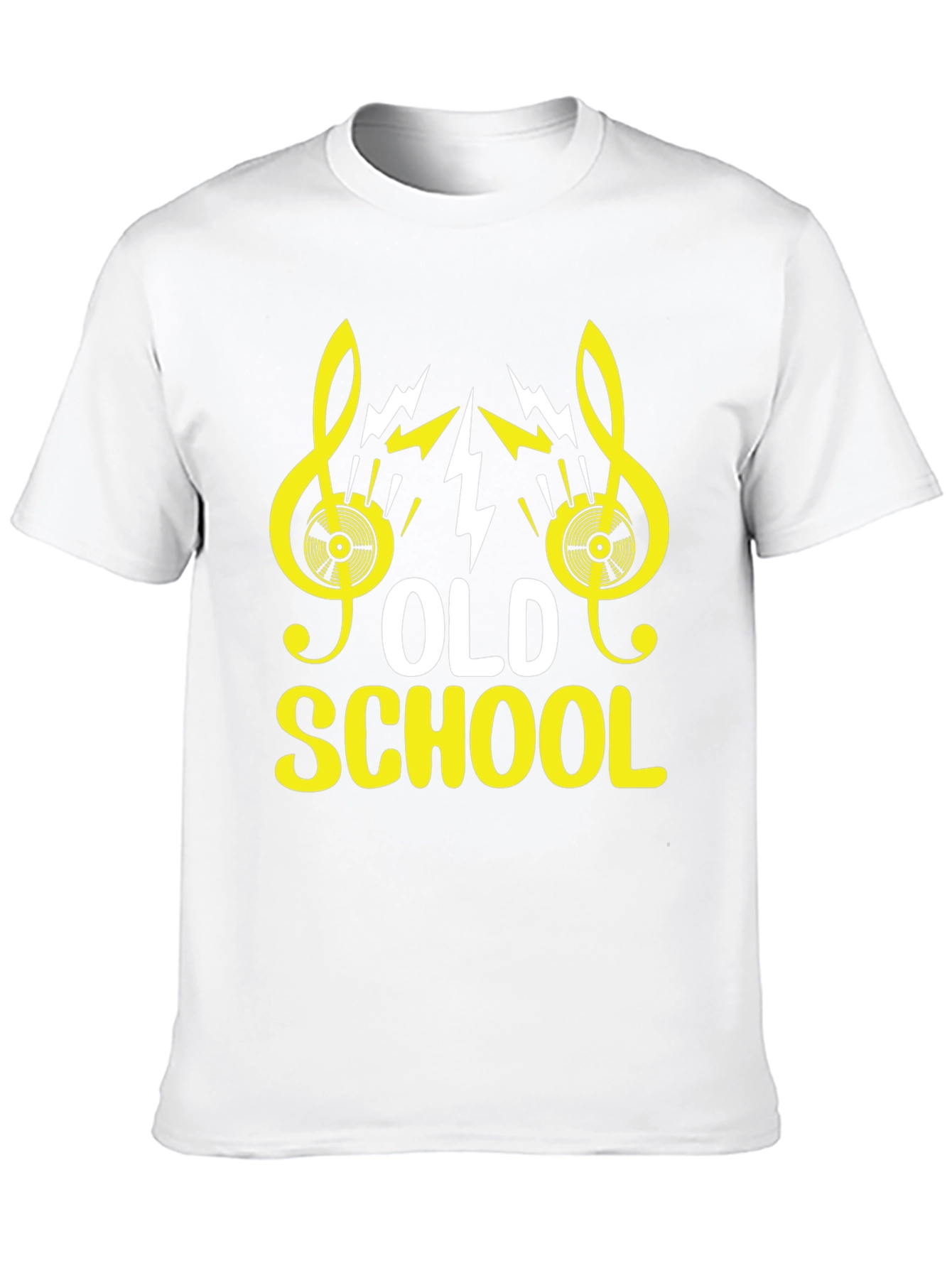 Old School Music Graphic Tee