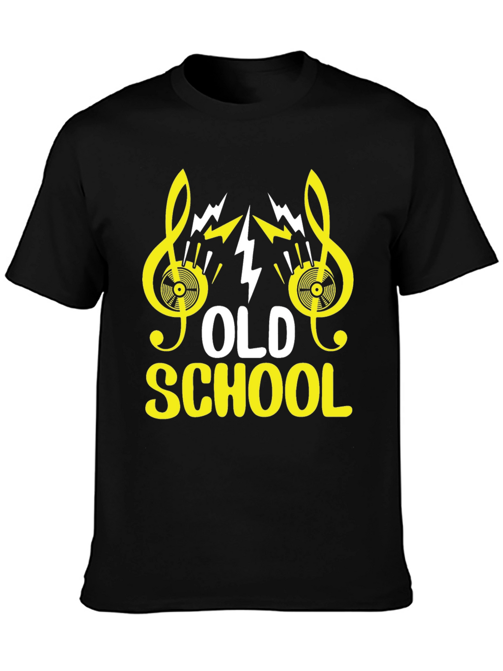 Old School Music Graphic Tee