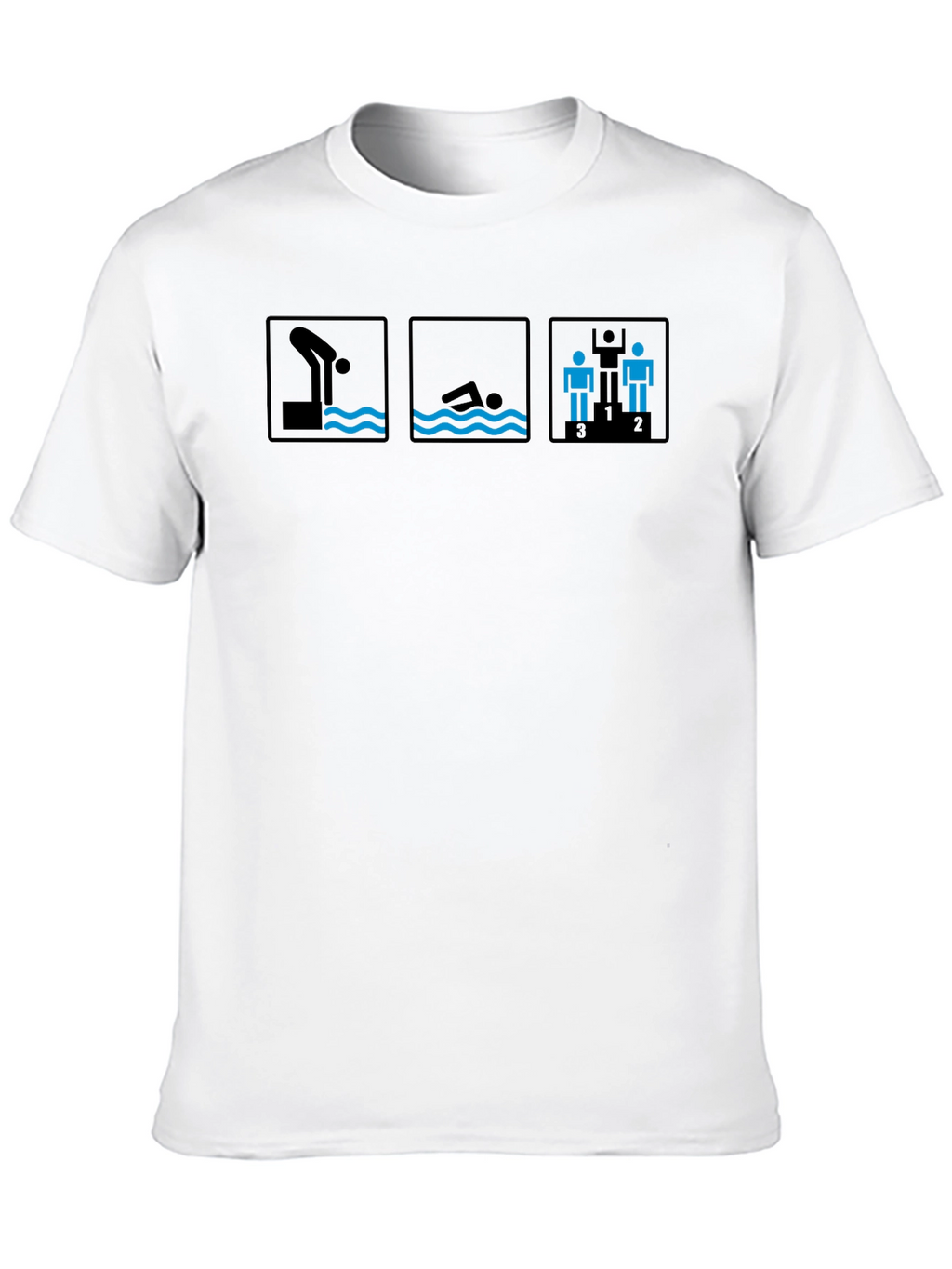 Triathlon Swim Bike Run T-Shirt