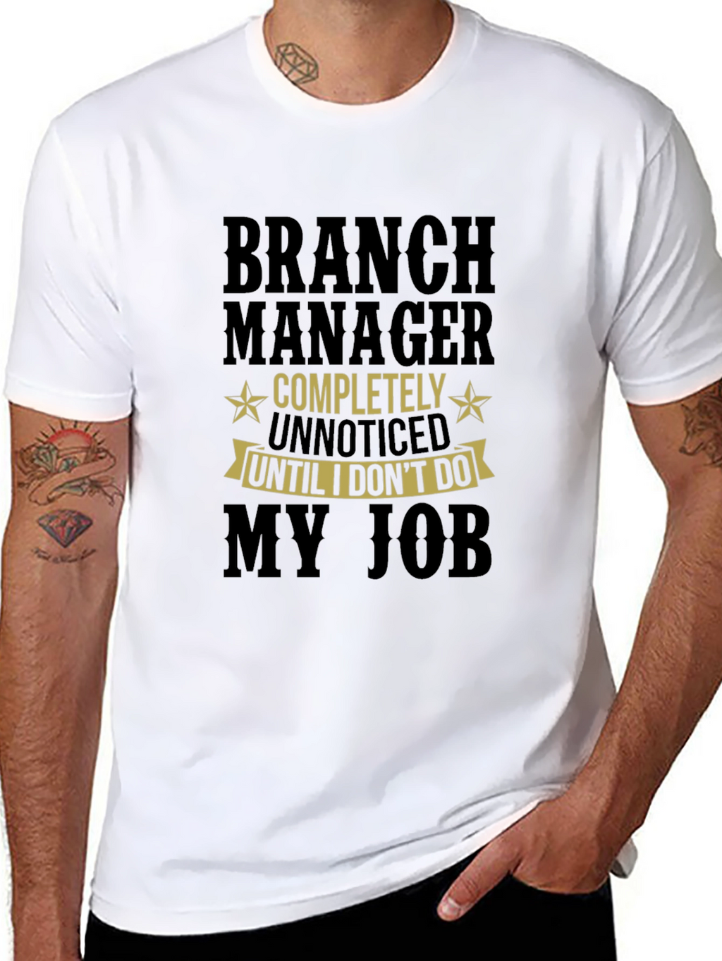 Branch Manager Funny T-Shirt