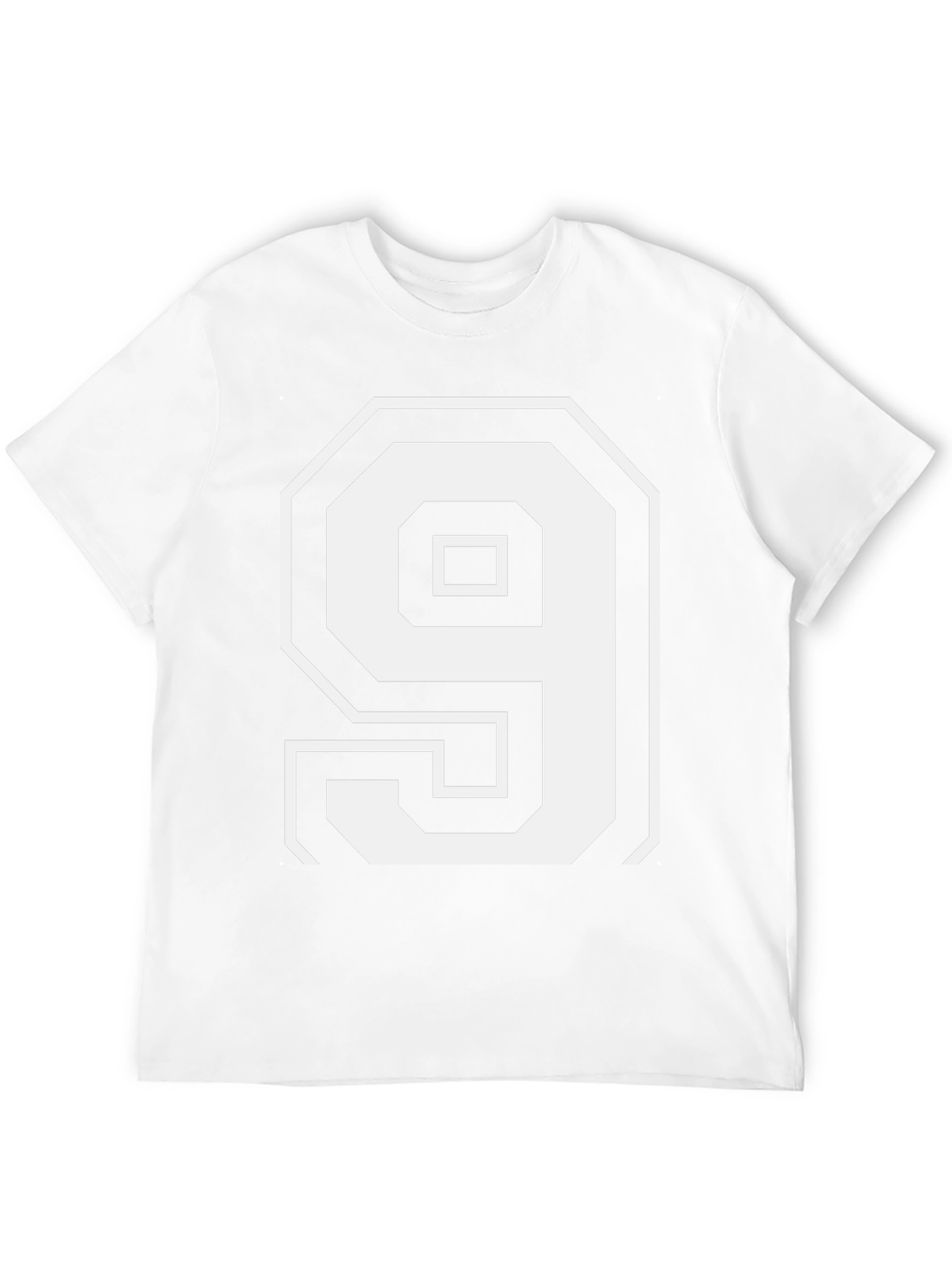 Number 9 Graphic T-Shirt - Classic Style