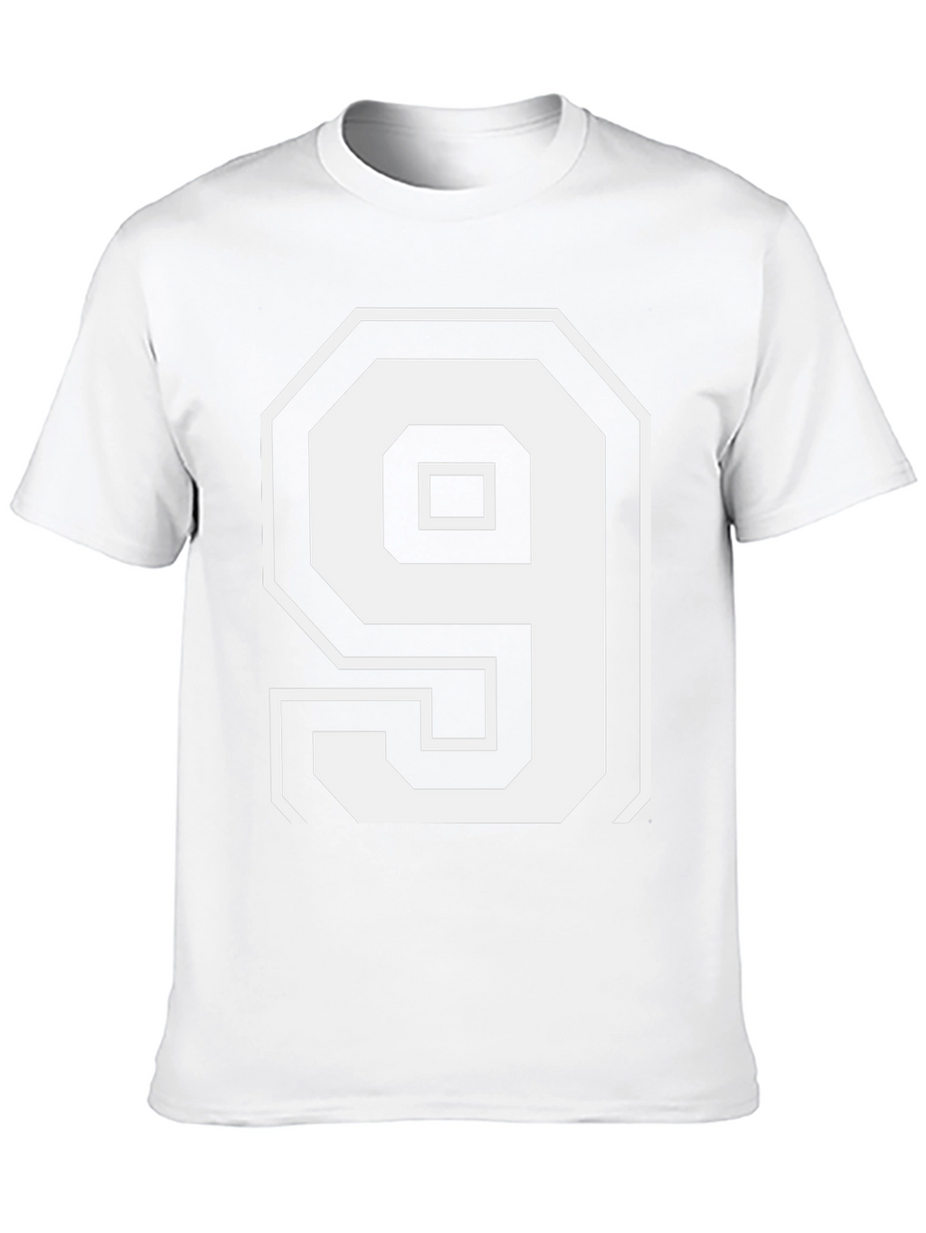 Number 9 Graphic T-Shirt - Classic Style