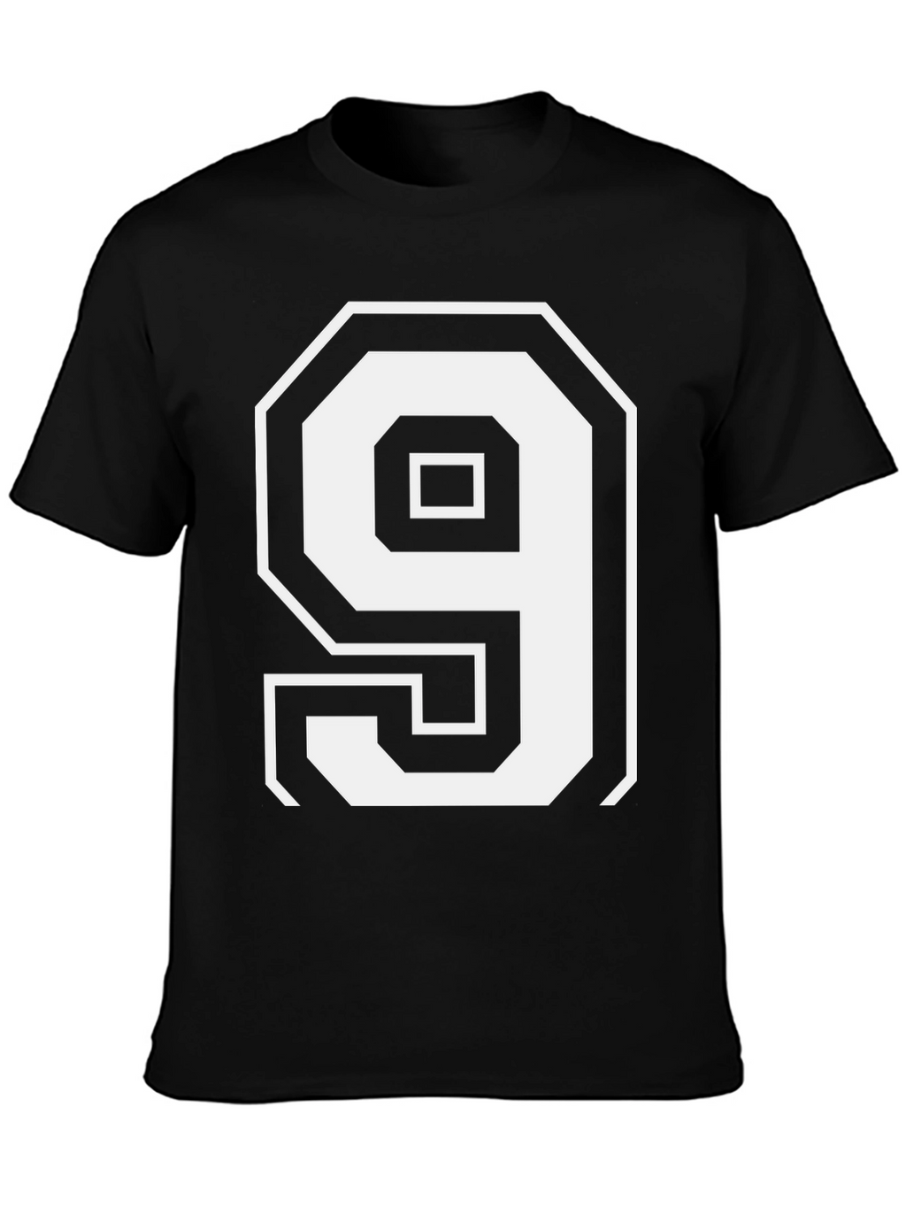 Number 9 Graphic T-Shirt - Classic Style