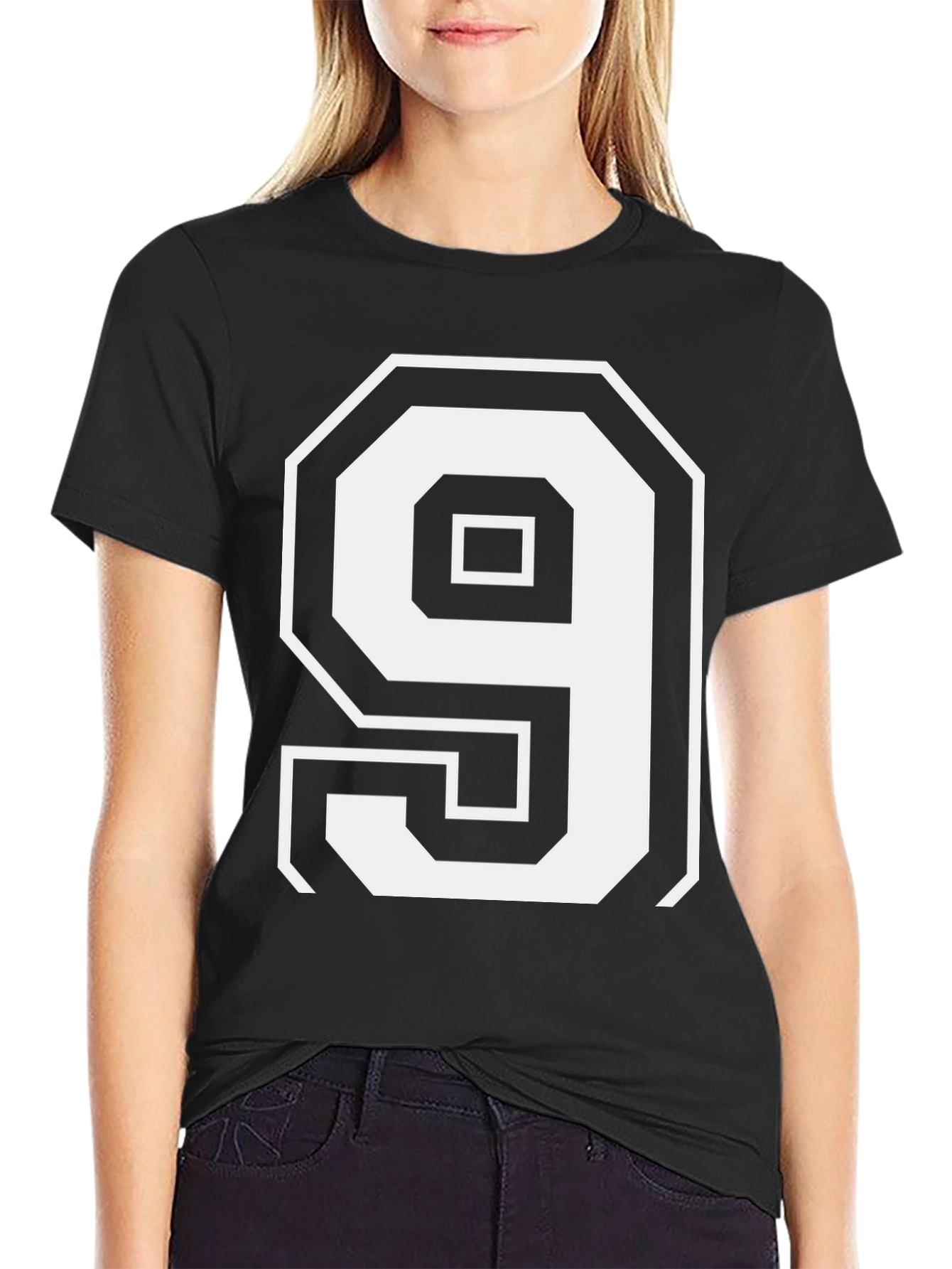 Number 9 Graphic T-Shirt - Classic Style