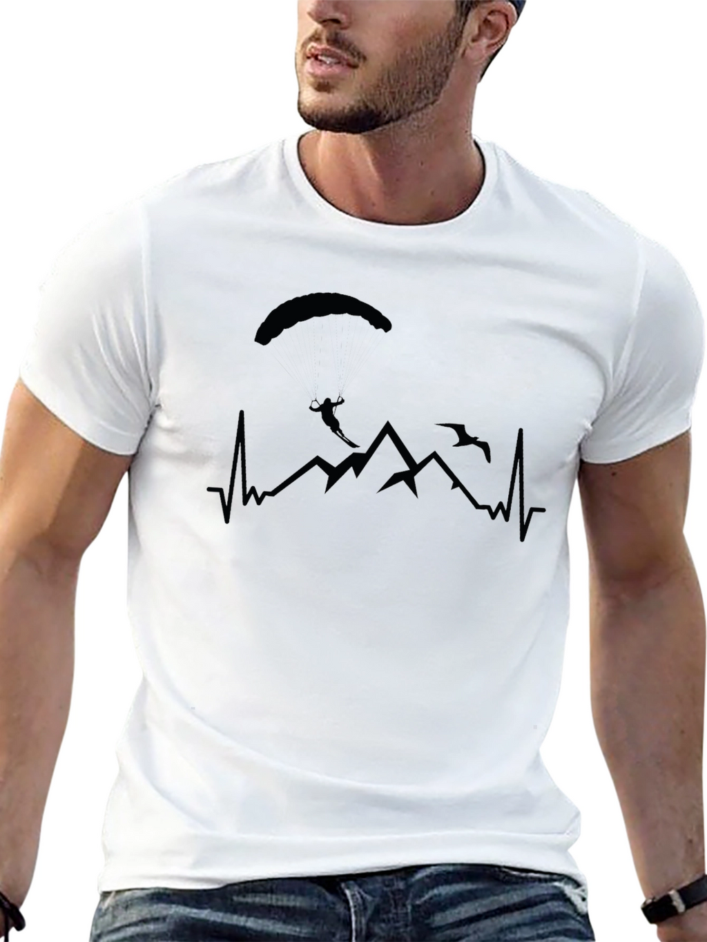 Mountain Adventure T-Shirt: Heartbeat of the Outdoors