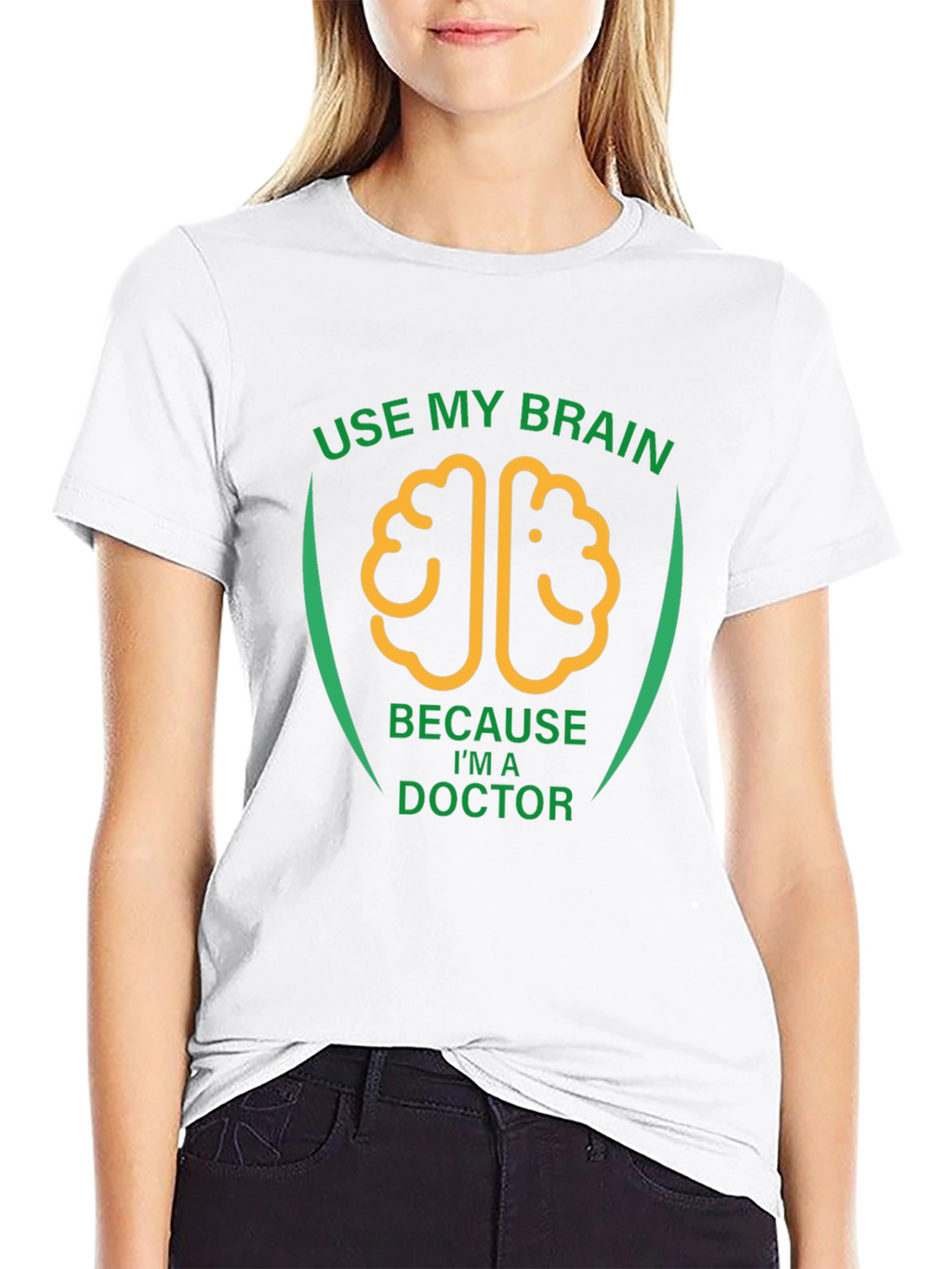 Use My Brain Doctor T-Shirt - Black