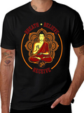Breath Believe Receive Buddha Graphic Tee