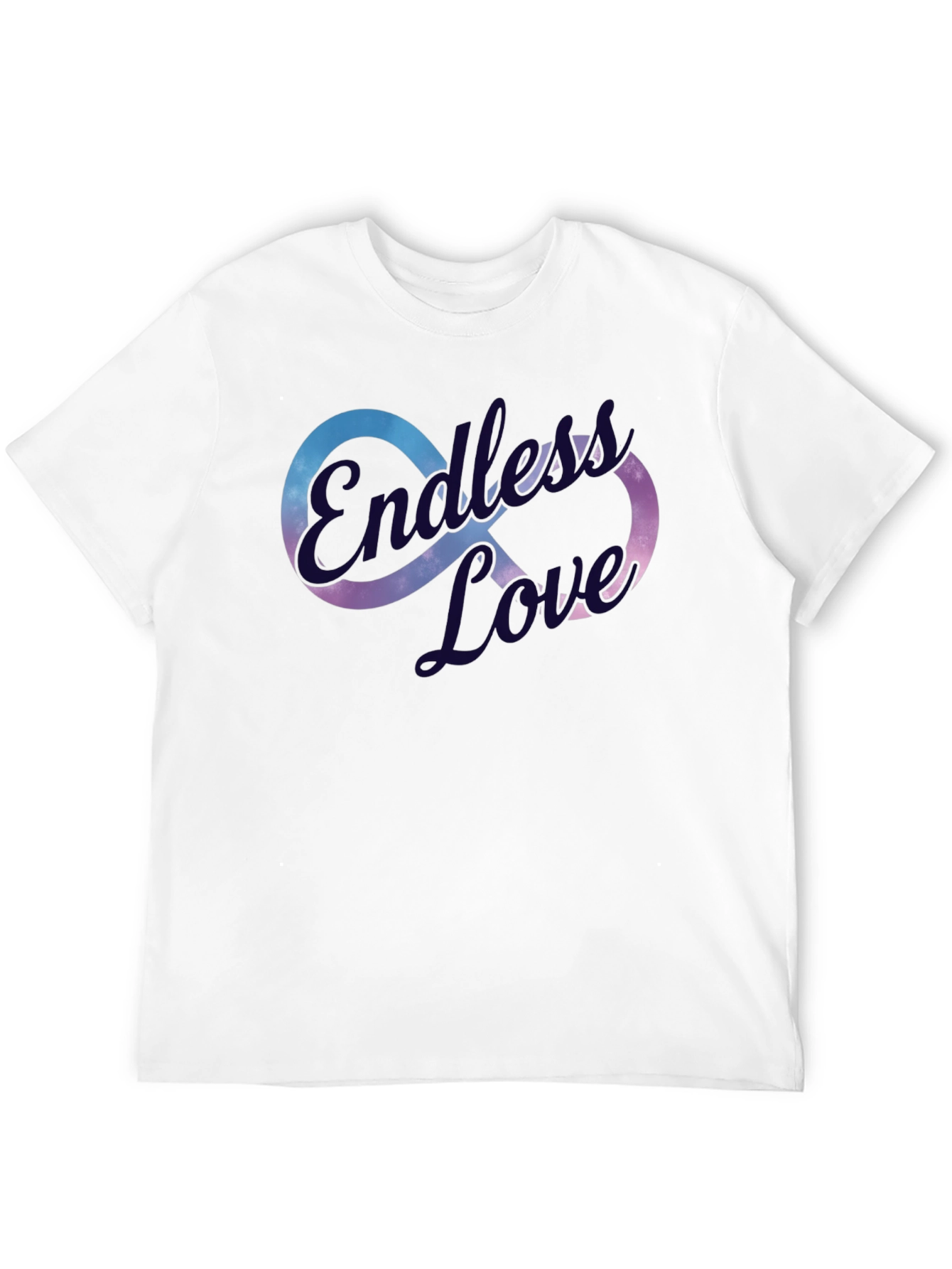 Endless Love Graphic T-Shirt - Stylish Infinity Design