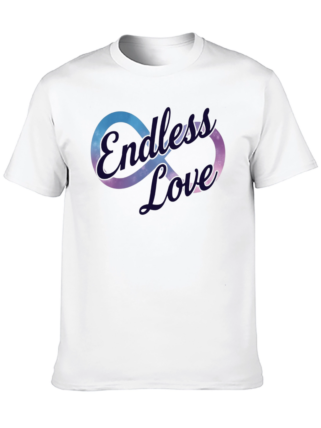 Endless Love Graphic T-Shirt - Stylish Infinity Design