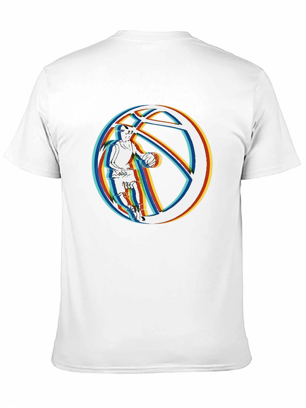 Basketball Player Graphic T-Shirt