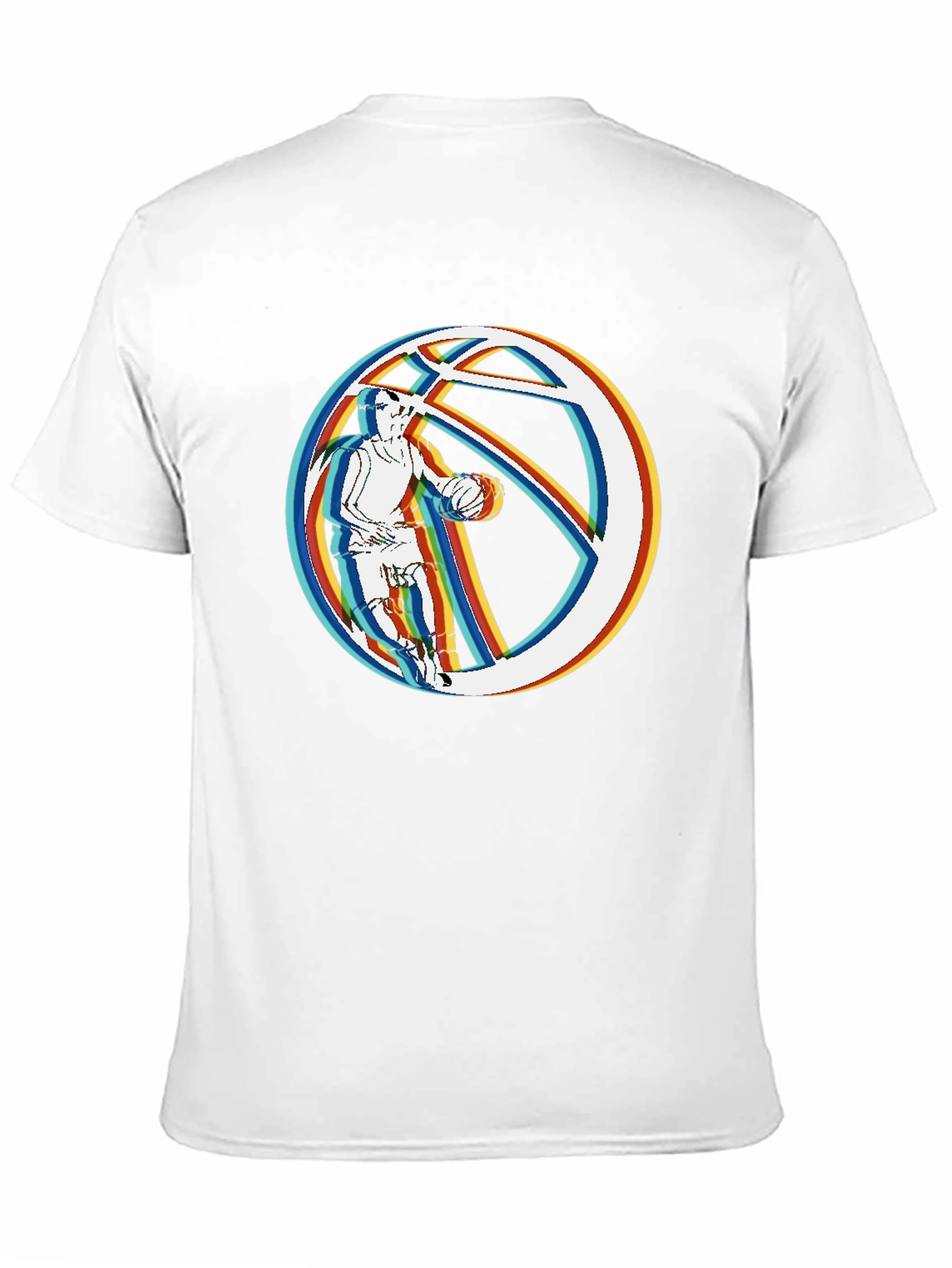Basketball Player Graphic T-Shirt