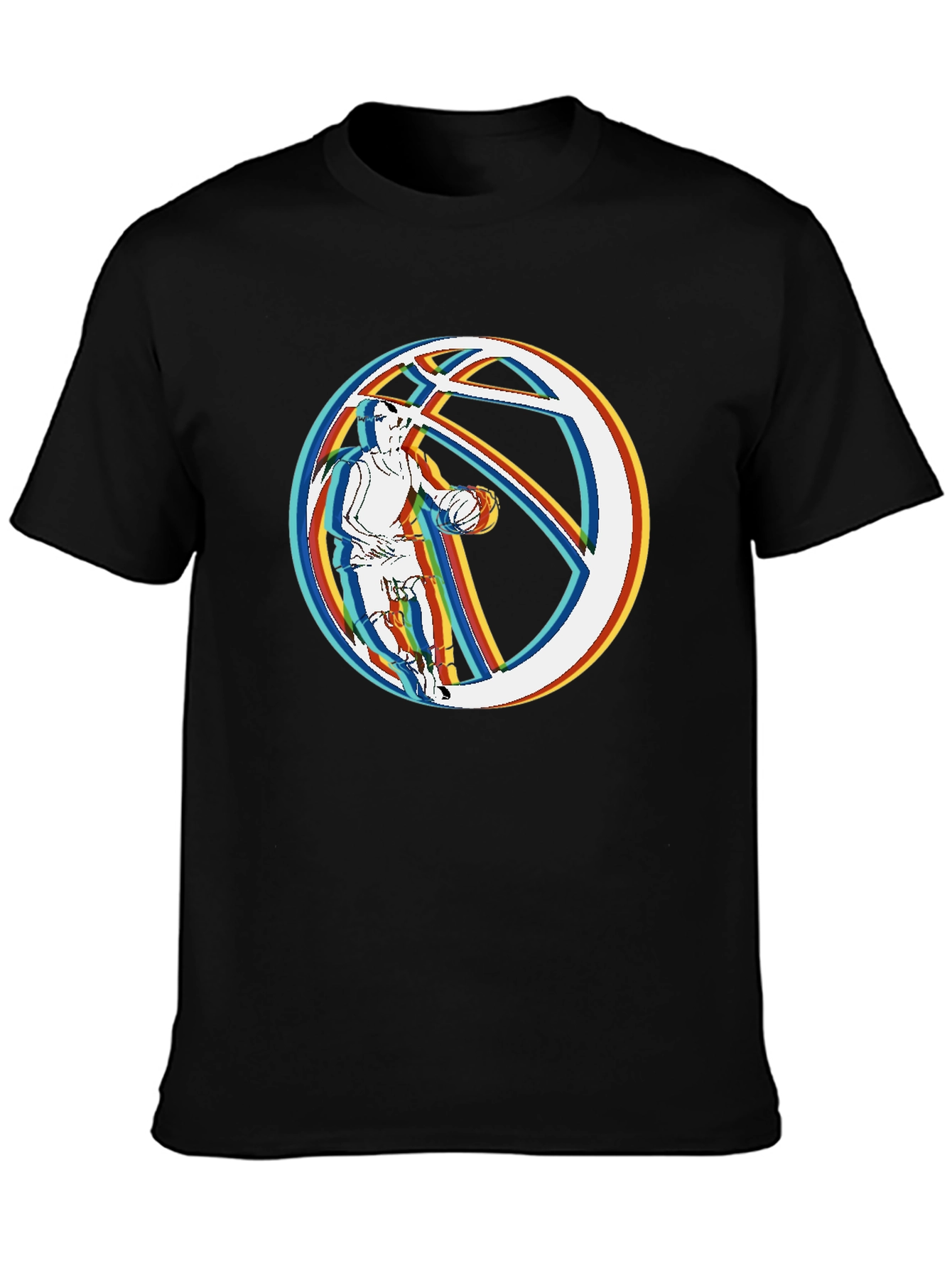 Basketball Player Graphic T-Shirt