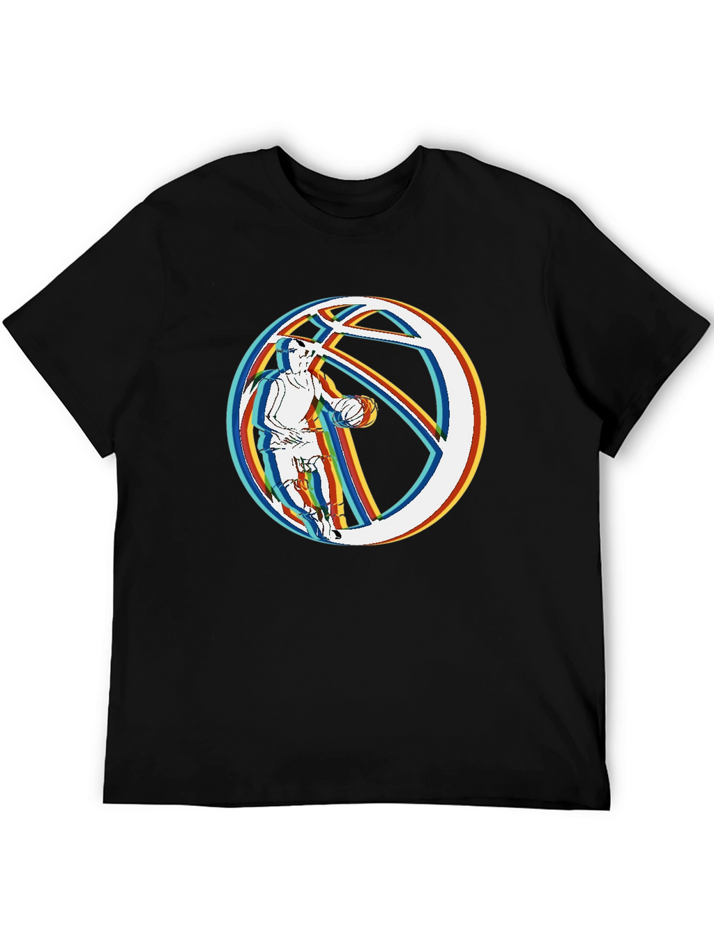 Basketball Player Graphic T-Shirt