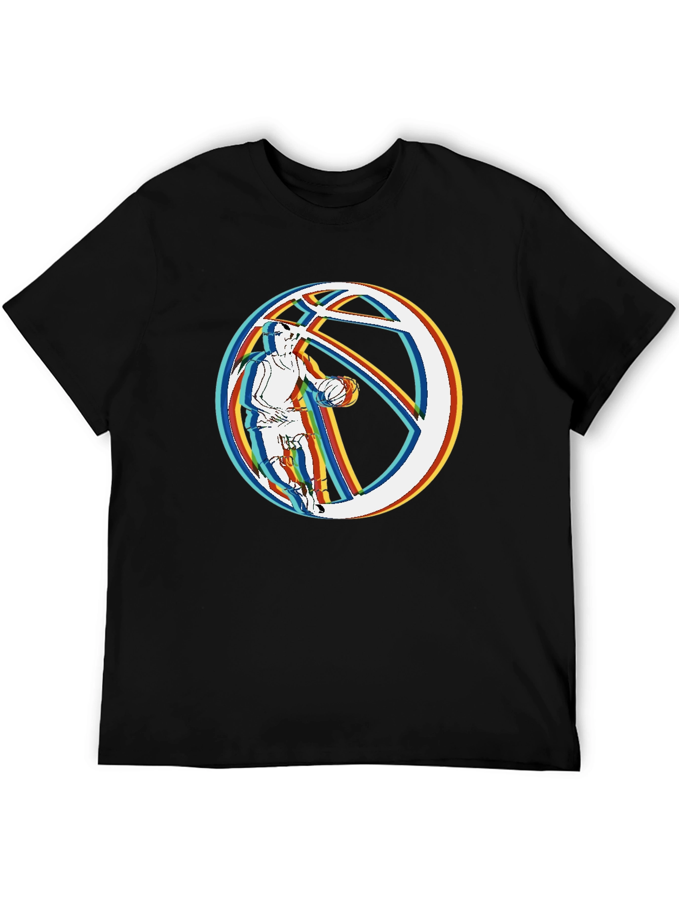 Basketball Player Graphic T-Shirt