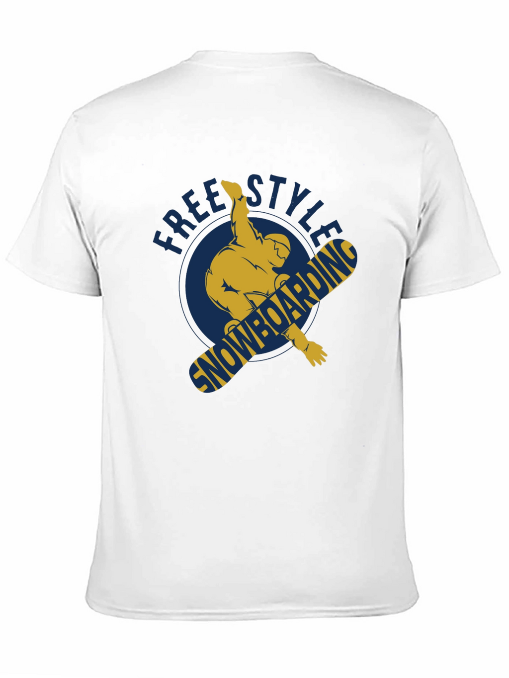 Freestyle Snowboarding Graphic T-Shirt - Black