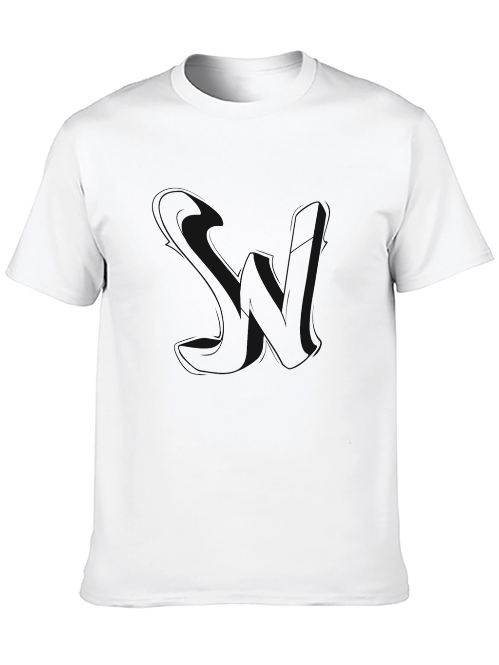 Plain Black Short Sleeve T-Shirt