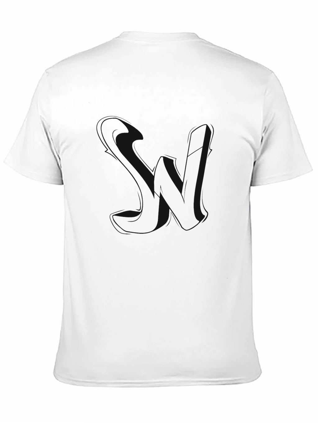 Plain Black Short Sleeve T-Shirt