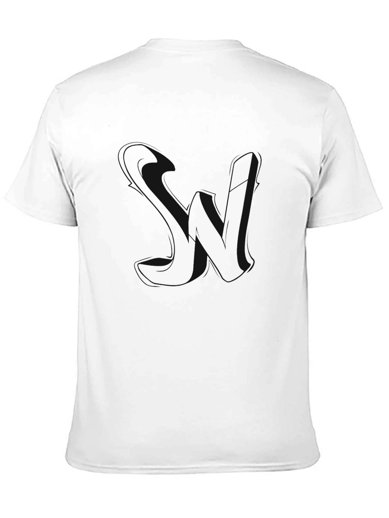 Plain Black Short Sleeve T-Shirt
