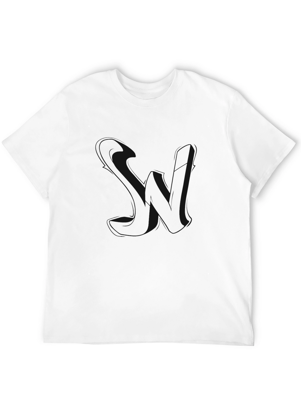 Plain Black Short Sleeve T-Shirt