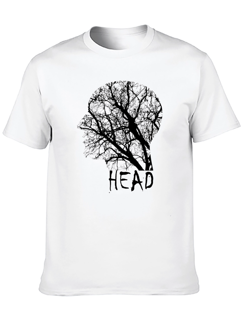 Head Tree Graphic Tee - Black