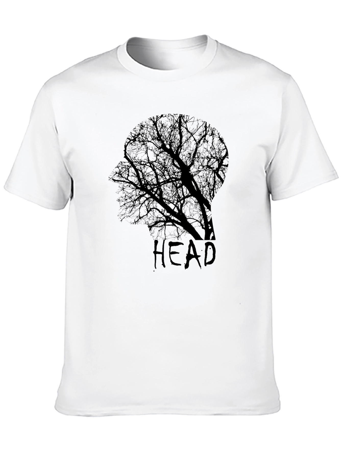 Head Tree Graphic Tee - Black