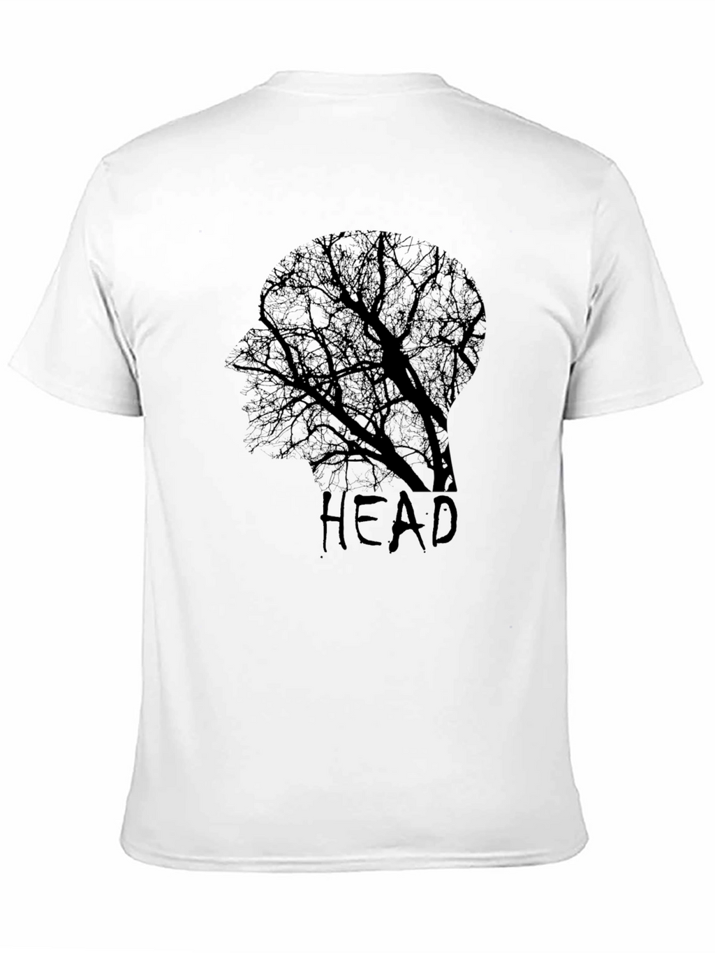 Head Tree Graphic Tee - Black