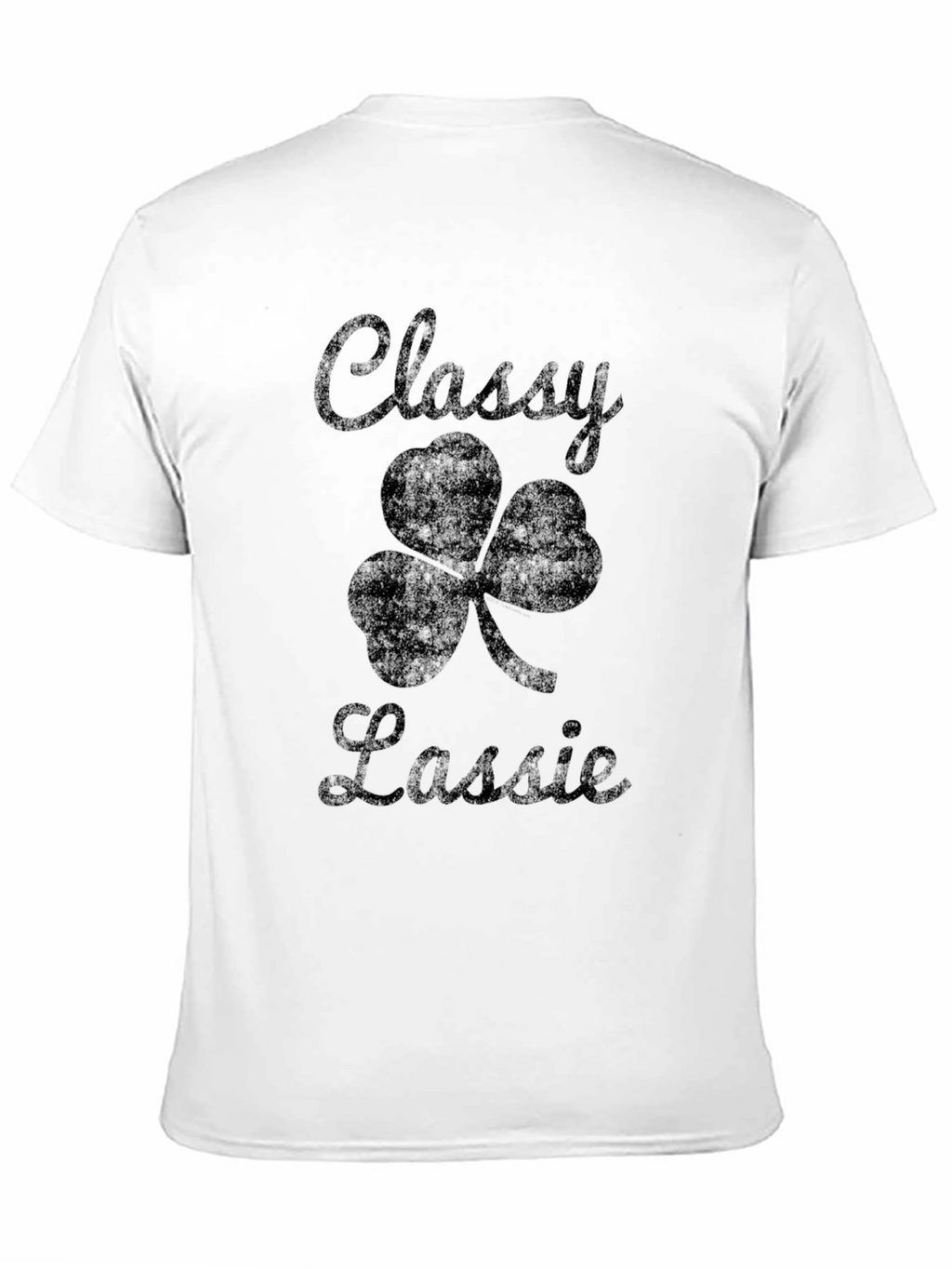 Classy Lassie Shamrock Graphic T-Shirt