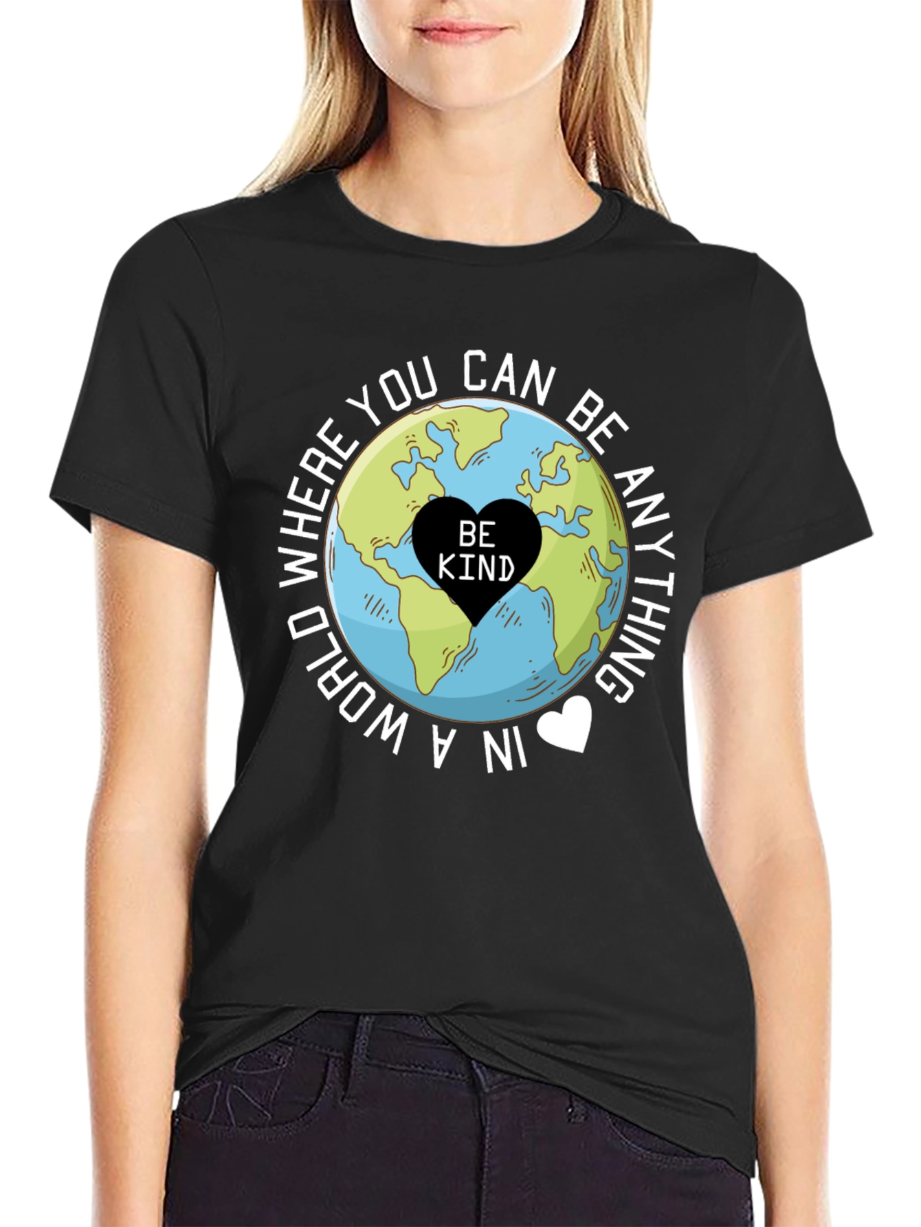 Be Kind Earth Graphic T-Shirt