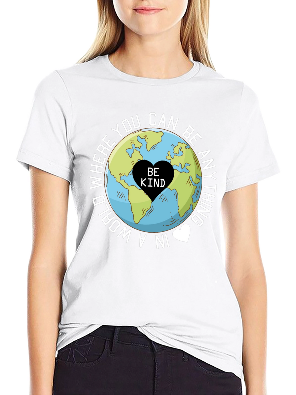 Be Kind Earth Graphic T-Shirt