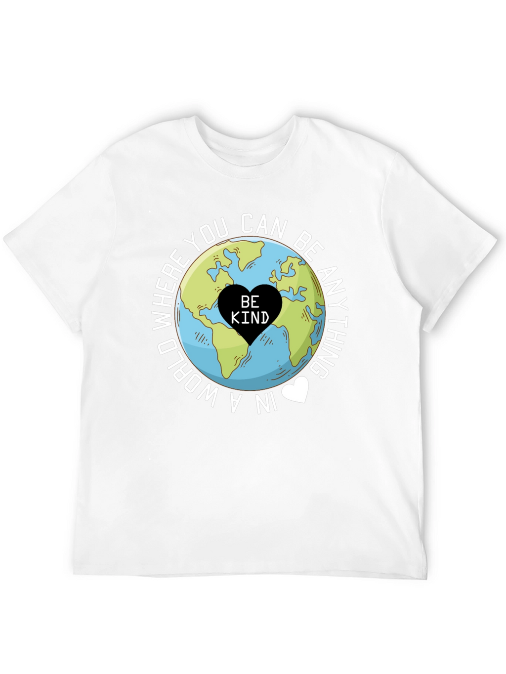 Be Kind Earth Graphic T-Shirt
