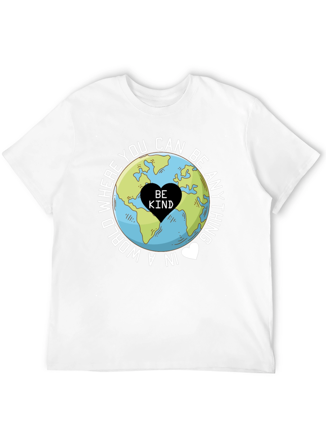 Be Kind Earth Graphic T-Shirt