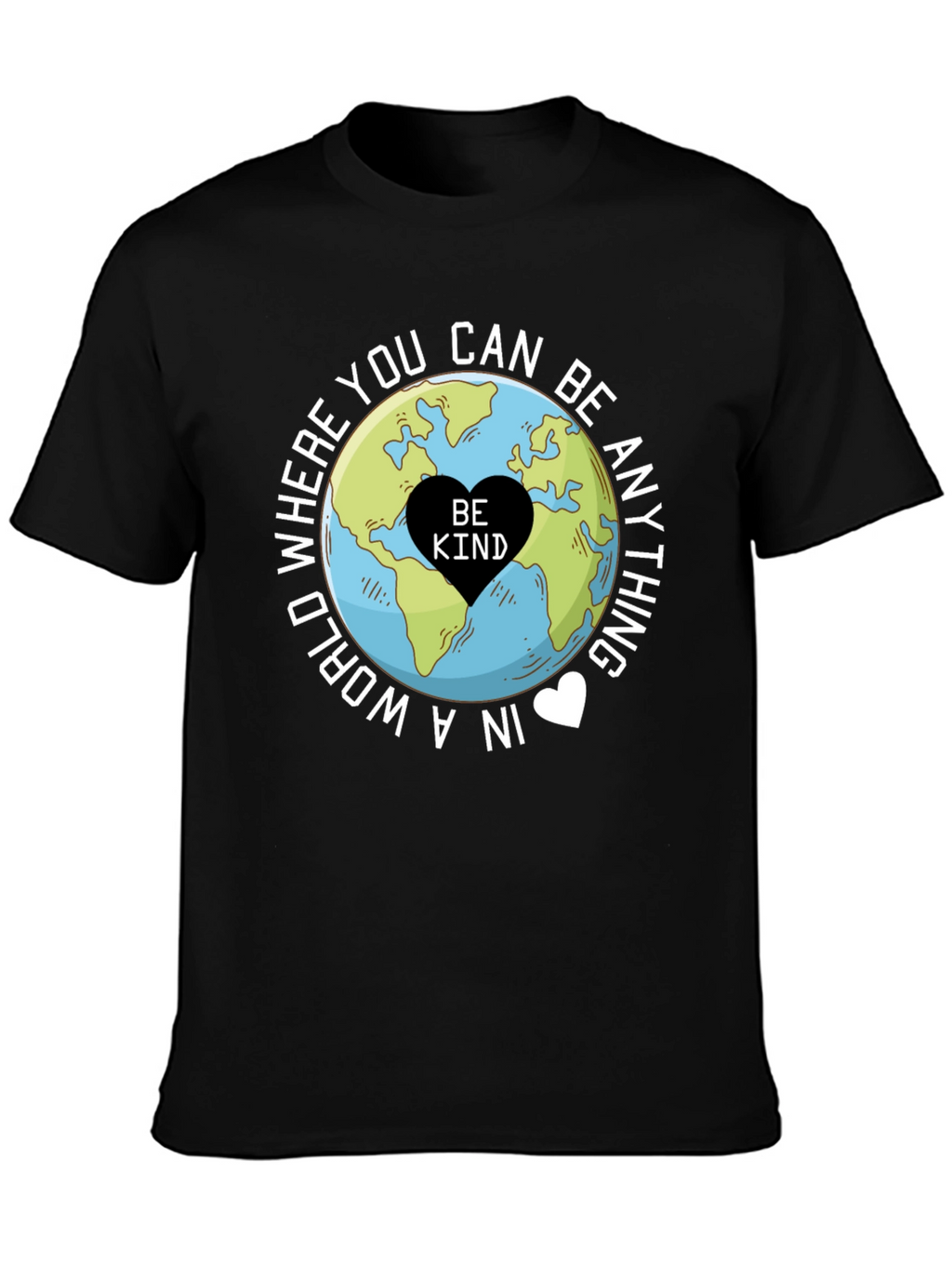 Be Kind Earth Graphic T-Shirt