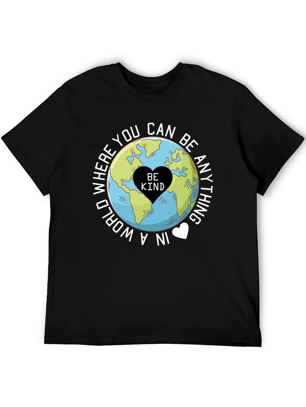 Be Kind Earth Graphic T-Shirt