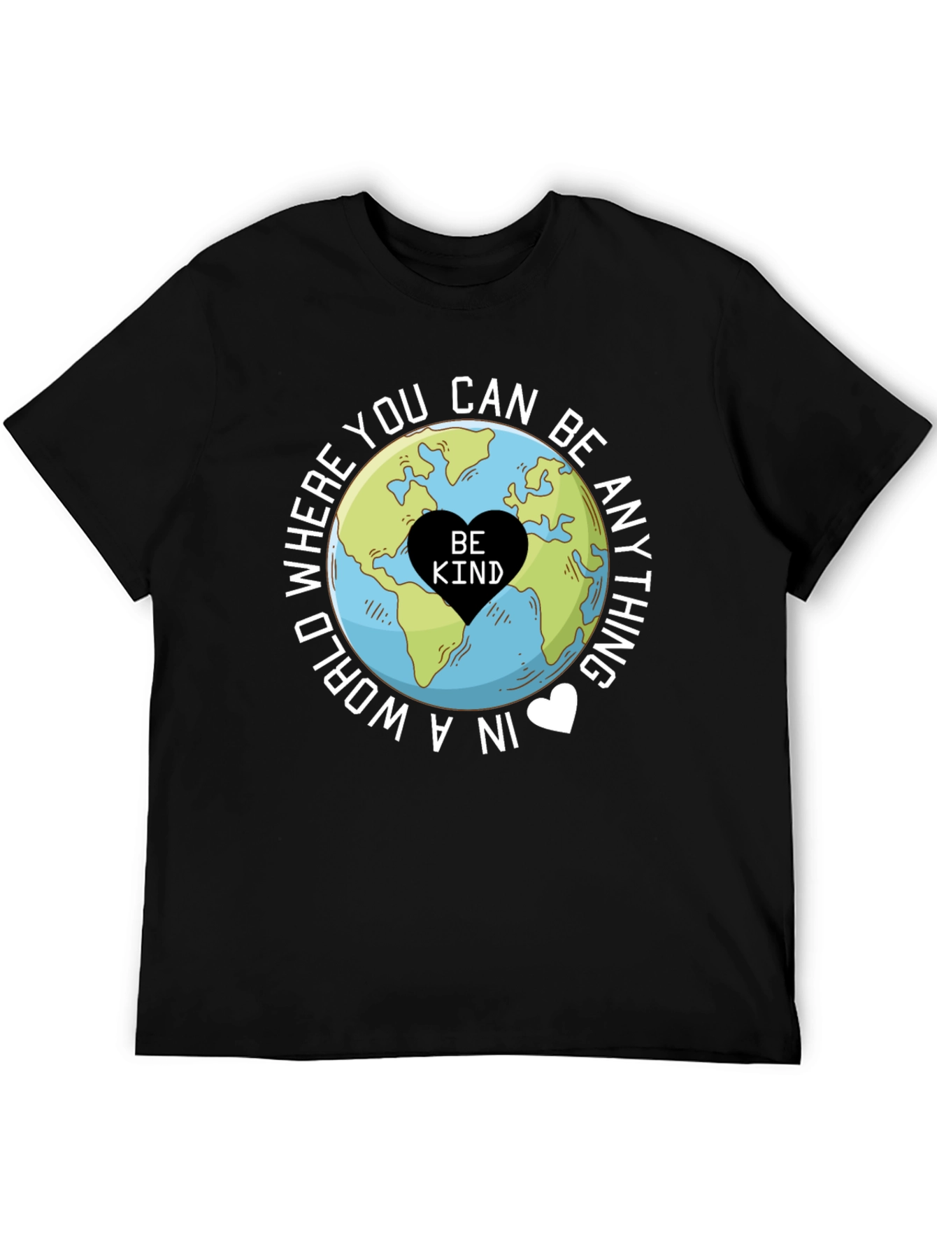 Be Kind Earth Graphic T-Shirt