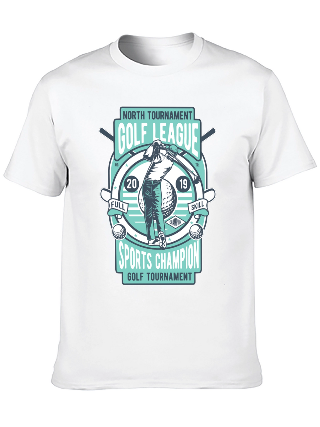 Golf League T-Shirt - North Tournament Champion Tee