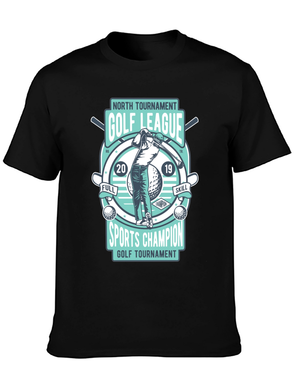 Golf League T-Shirt - North Tournament Champion Tee