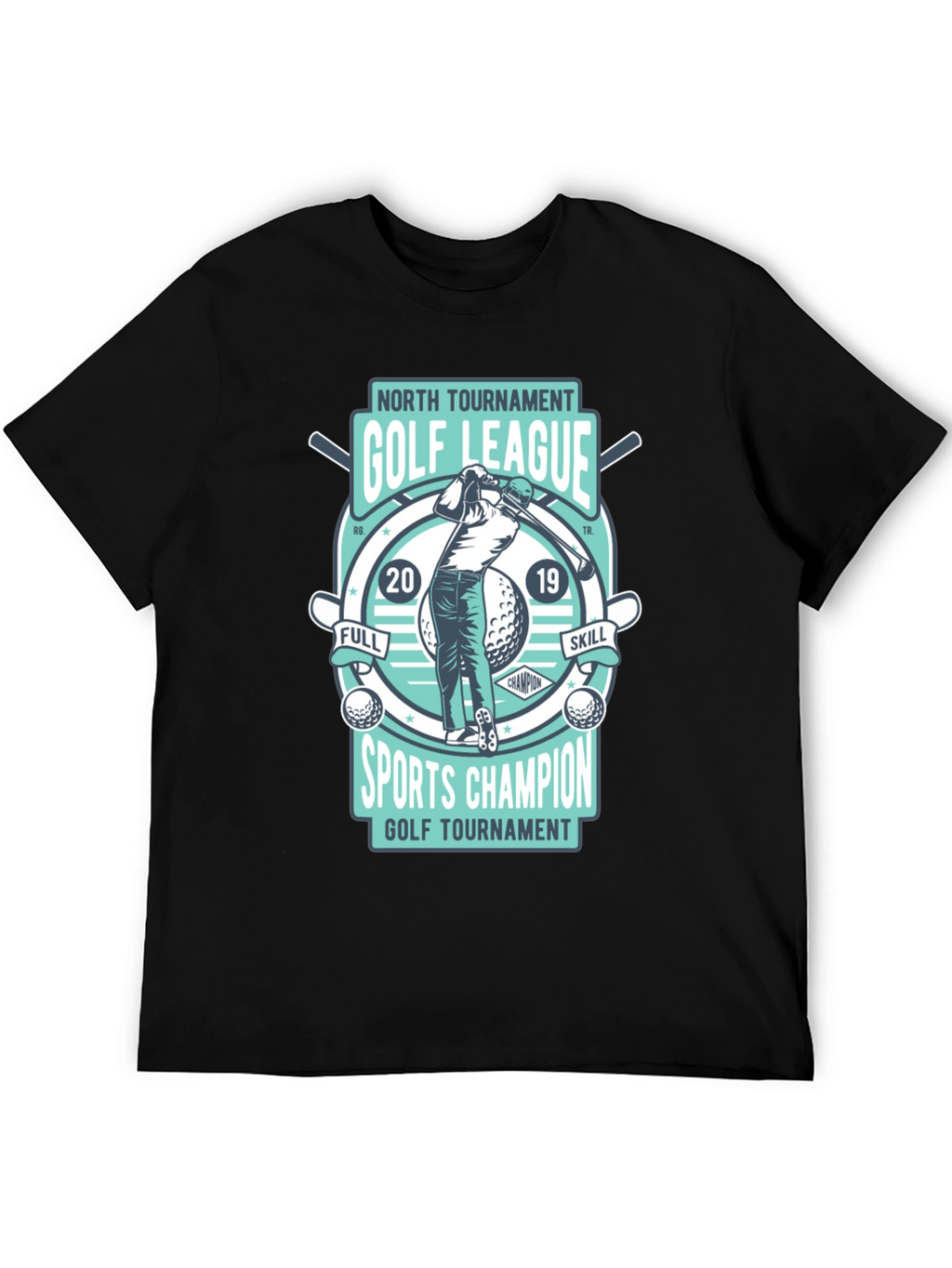 Golf League T-Shirt - North Tournament Champion Tee