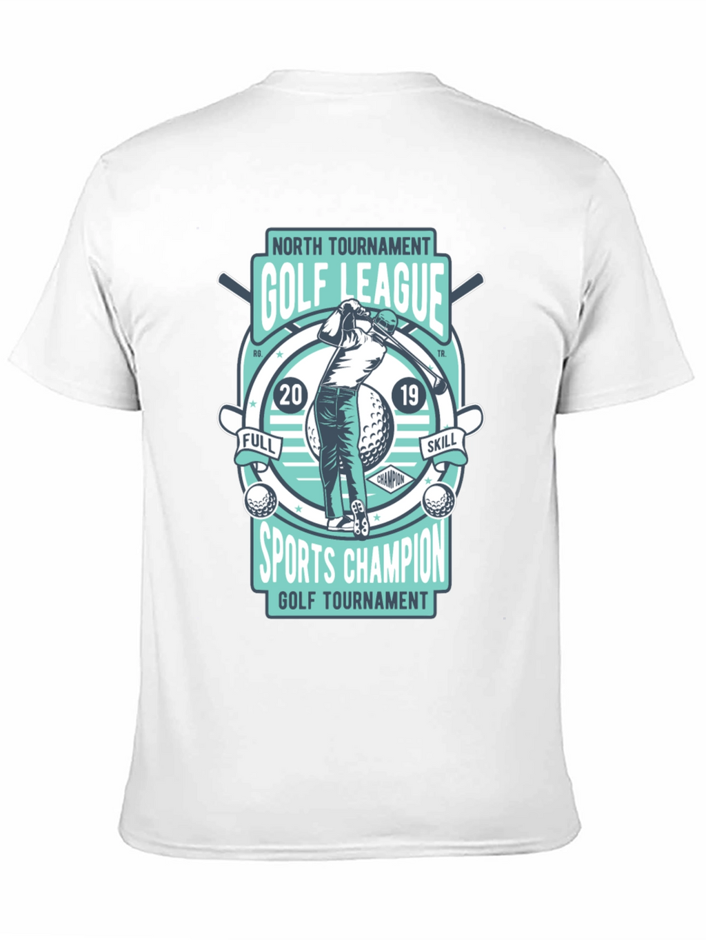 Golf League T-Shirt - North Tournament Champion Tee